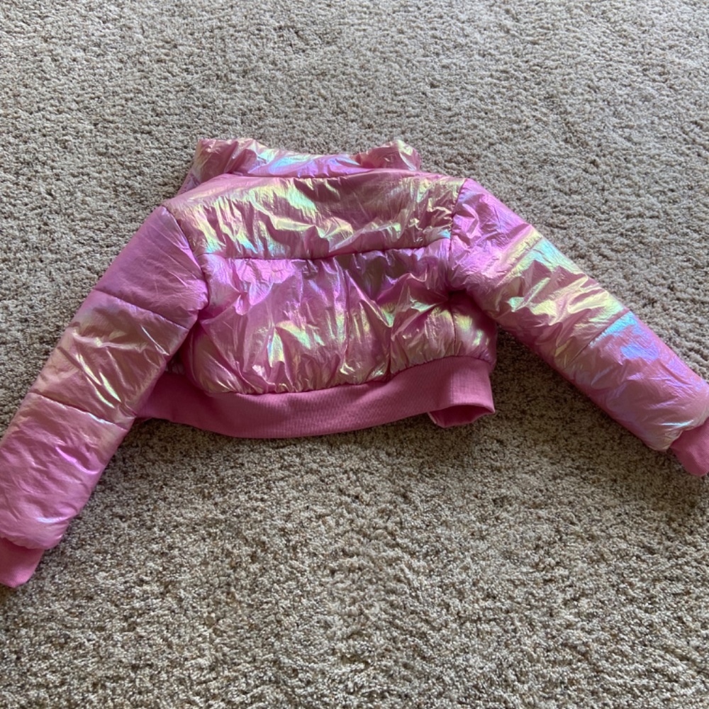 Pink Puffer Jacket - Picture 2 of 4